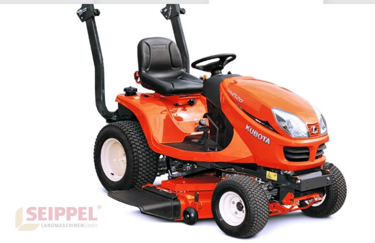 Rasentraktor des Typs Kubota GR 2120 S ALLRAD SEITENAUSWURF, Neumaschine in Groß-Umstadt (Bild 3)