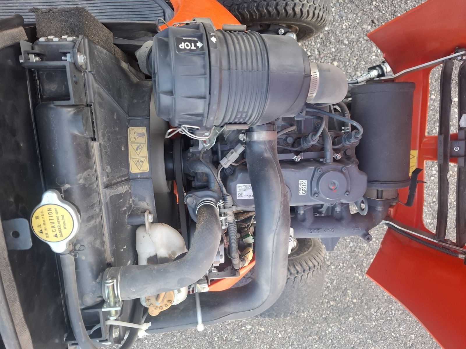 Rasentraktor tip Kubota GR 2120, Gebrauchtmaschine in Saxen (Poză 11)