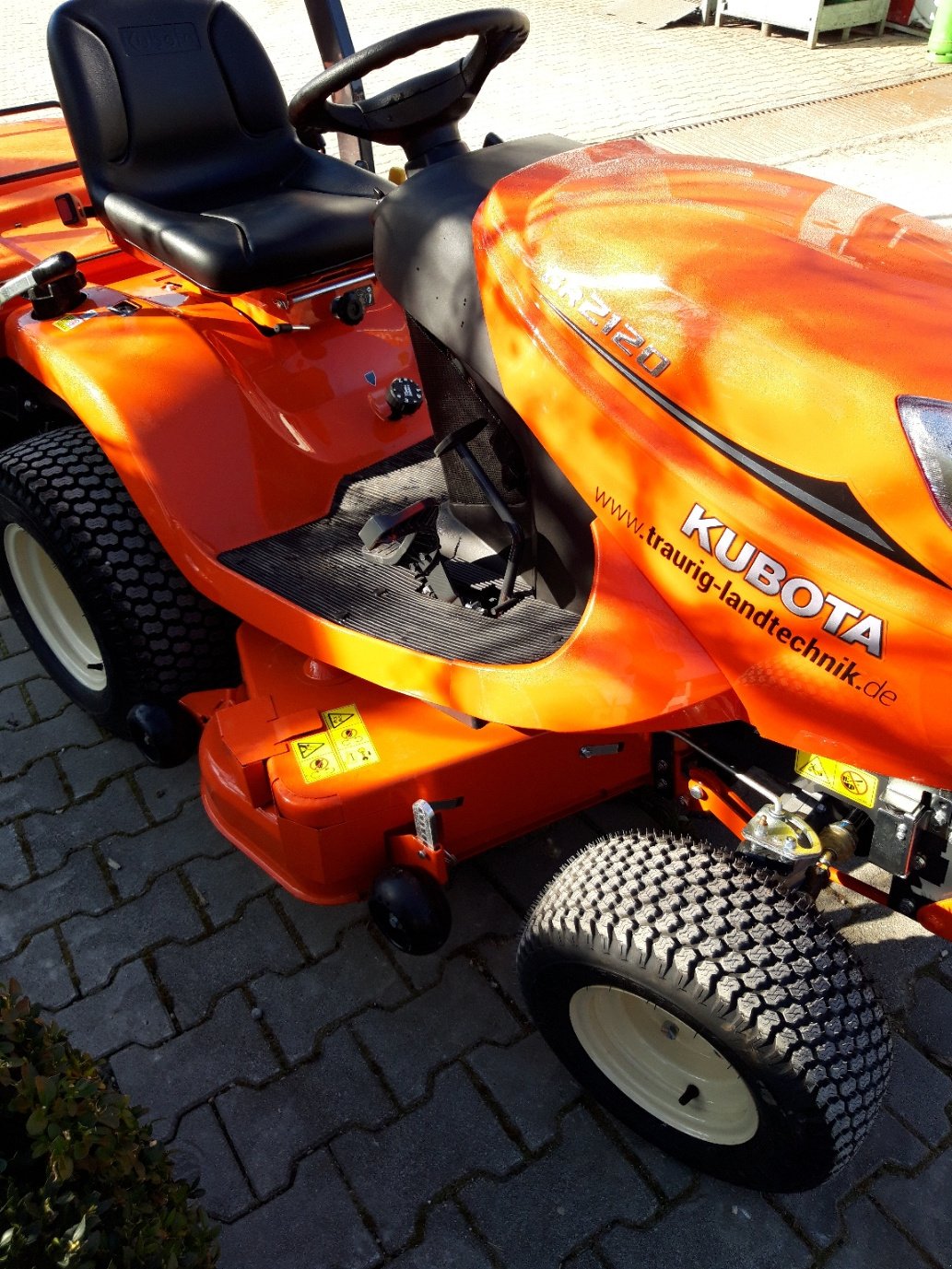 Rasentraktor a típus Kubota GR 2120, Neumaschine ekkor: Schweitenkirchen (Kép 7)