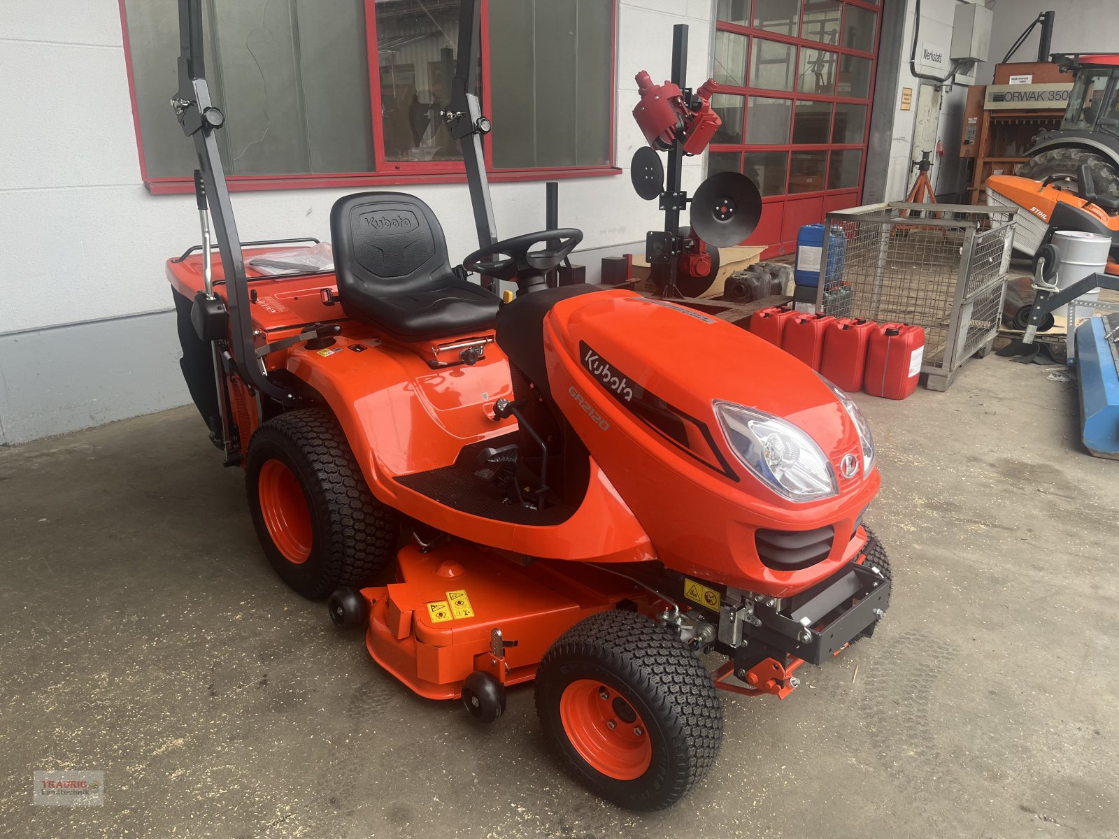 Rasentraktor typu Kubota GR 2120, Neumaschine v Mainburg/Wambach (Obrázek 4)