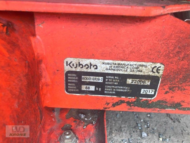 Rasentraktor des Typs Kubota GR1600-ID-II, Gebrauchtmaschine in Lützen (Bild 12)