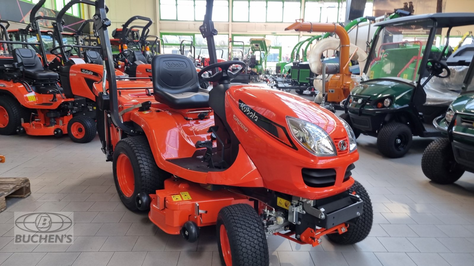Rasentraktor typu Kubota GR2120 Allrad, Neumaschine v Olpe (Obrázek 1)