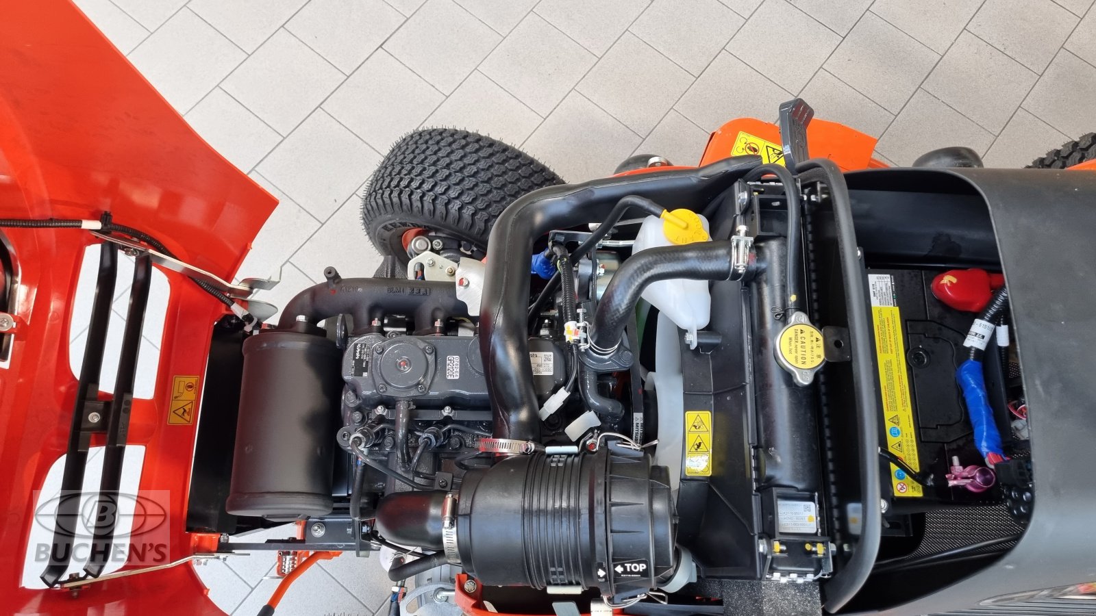 Rasentraktor typu Kubota GR2120 Allrad, Neumaschine v Olpe (Obrázek 10)