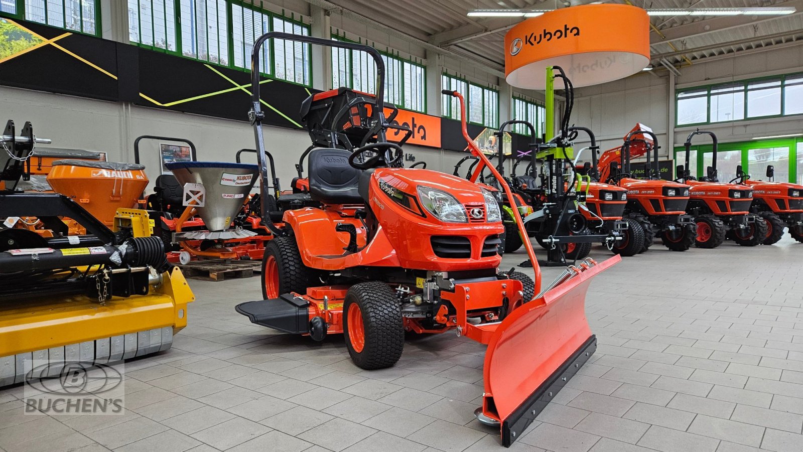 Rasentraktor des Typs Kubota GR2120 S Winterdienst, Neumaschine in Olpe (Bild 8)