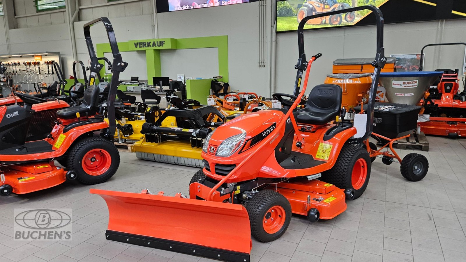 Rasentraktor des Typs Kubota GR2120 S Winterdienst, Neumaschine in Olpe (Bild 17)