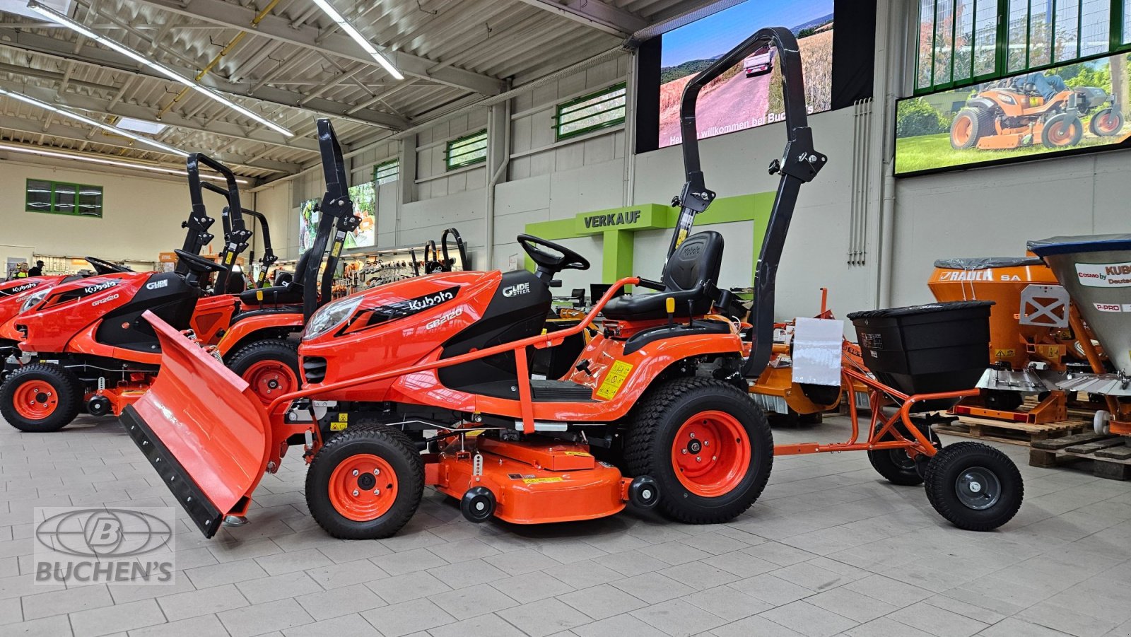 Rasentraktor des Typs Kubota GR2120 S Winterdienst, Neumaschine in Olpe (Bild 19)