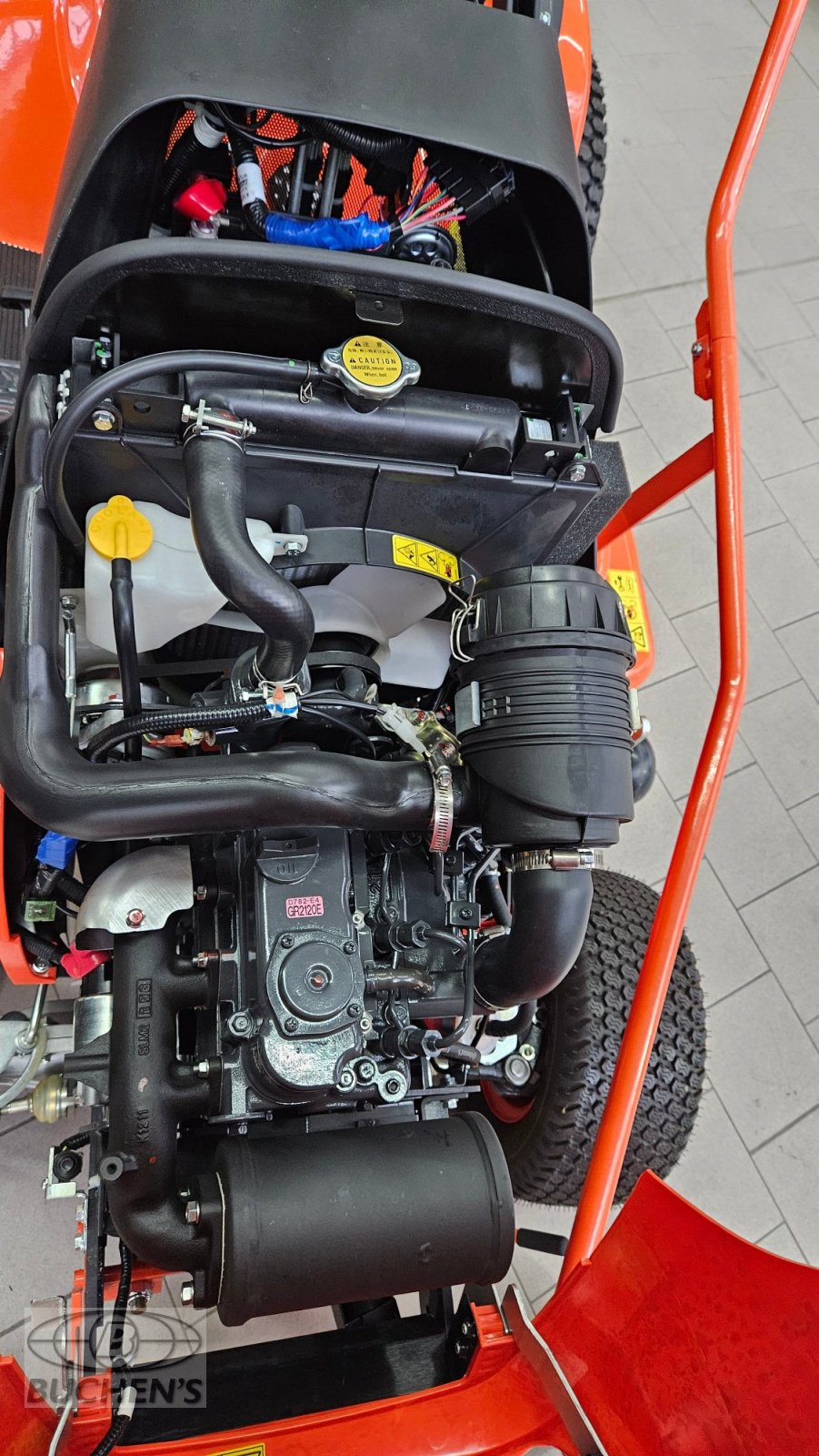 Rasentraktor des Typs Kubota GR2120 S Winterdienst, Neumaschine in Olpe (Bild 20)