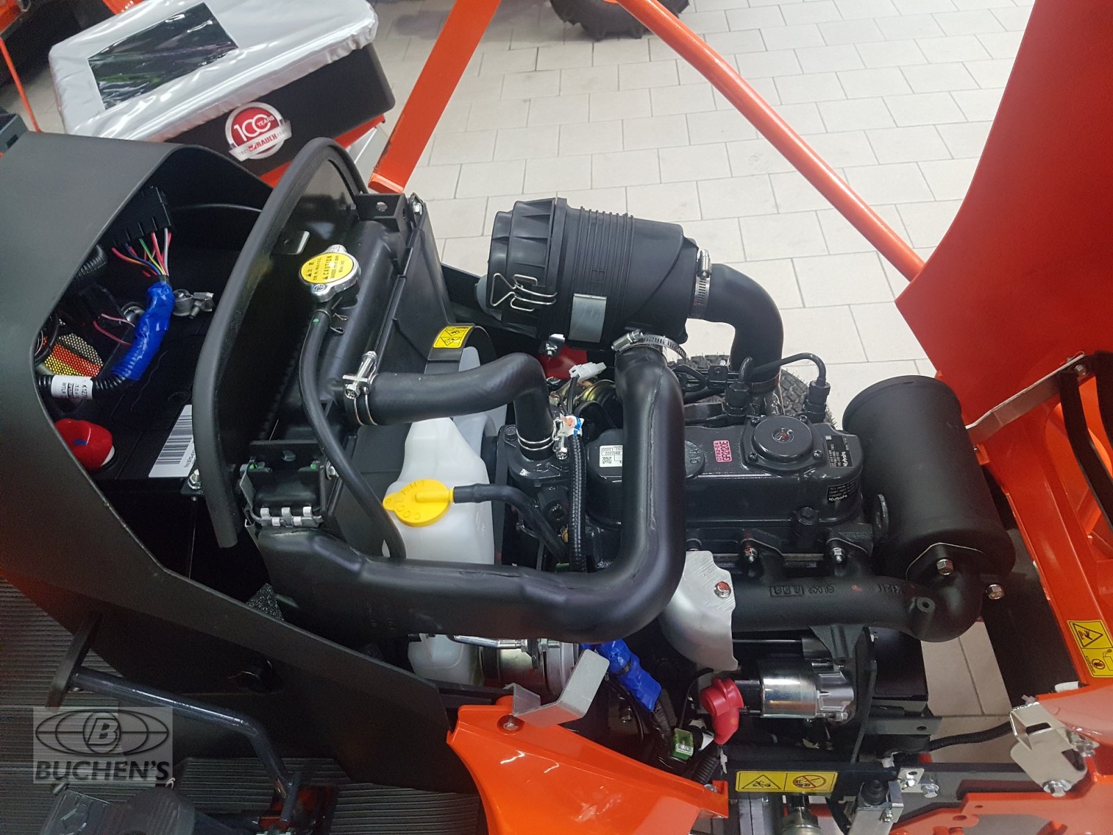 Rasentraktor des Typs Kubota GR2120 S Winterdienst, Neumaschine in Olpe (Bild 12)