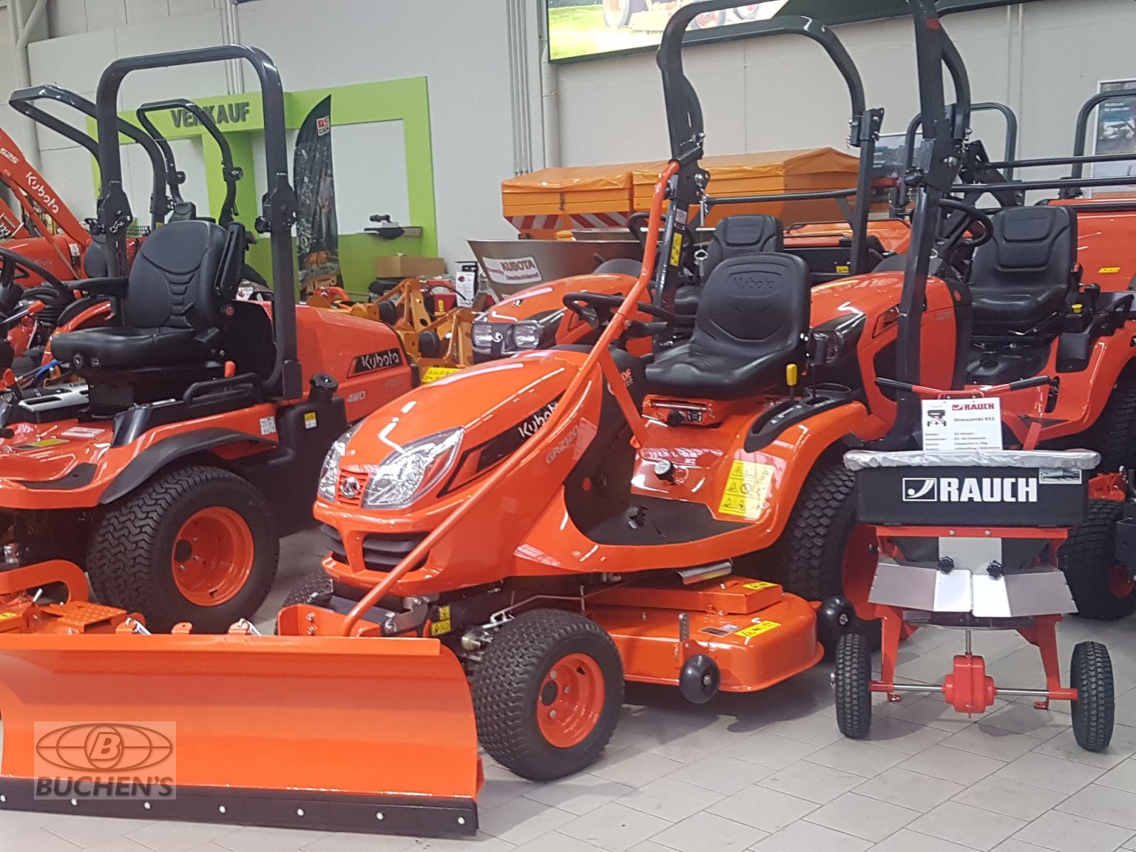Rasentraktor des Typs Kubota GR2120 S Winterdienst, Neumaschine in Olpe (Bild 13)