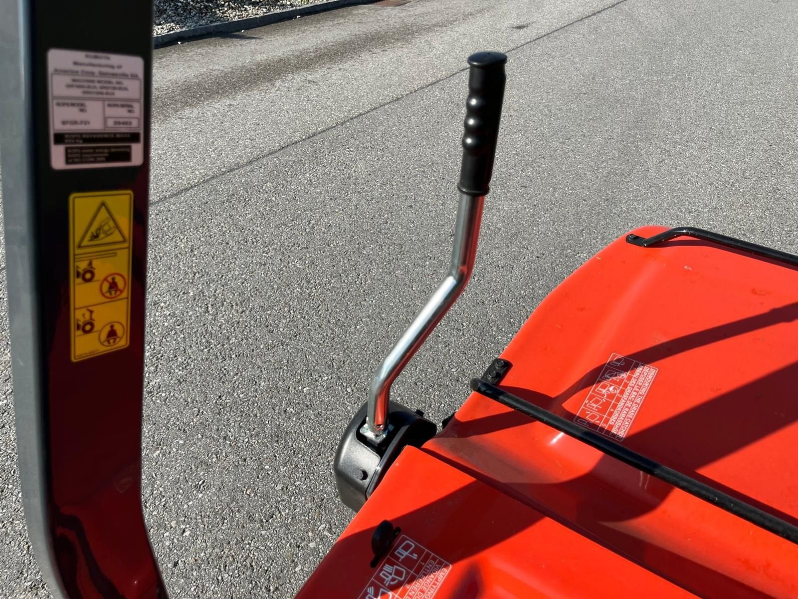 Rasentraktor des Typs Kubota Kubota GR 2120, Vorführmaschine in NATTERNBACH (Bild 14)