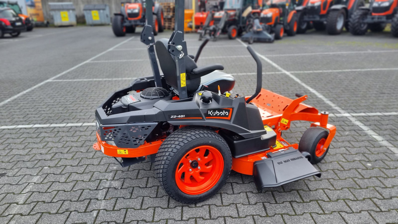 Rasentraktor typu Kubota Z2-481, Neumaschine w Olpe (Zdjęcie 13)