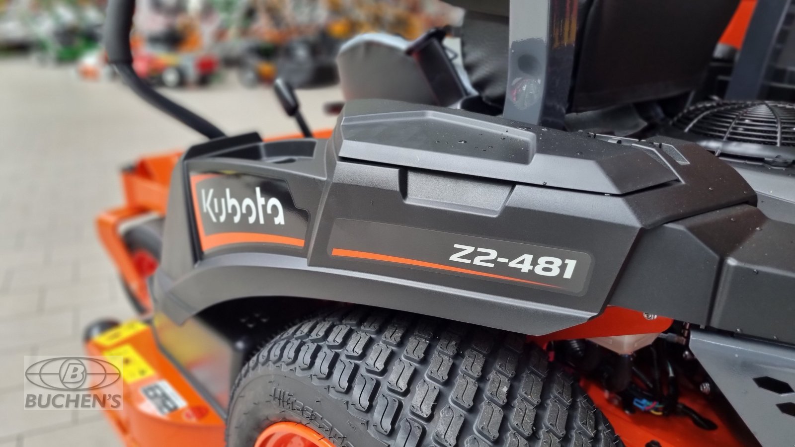 Rasentraktor typu Kubota Z2-481, Neumaschine v Olpe (Obrázek 10)