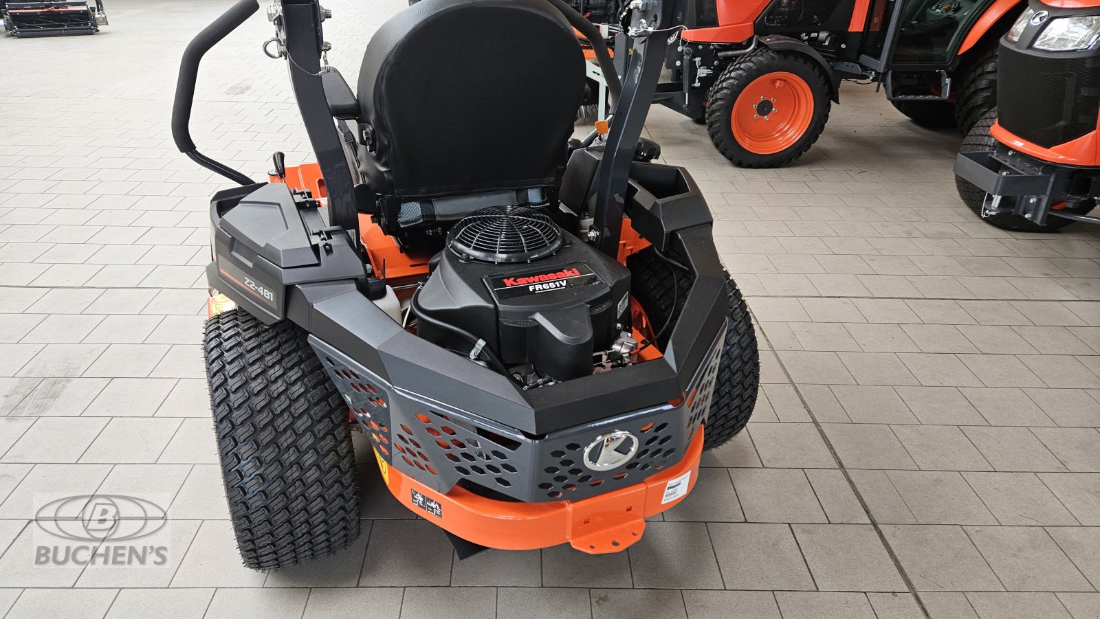 Rasentraktor typu Kubota Z2-481, Neumaschine v Olpe (Obrázek 5)
