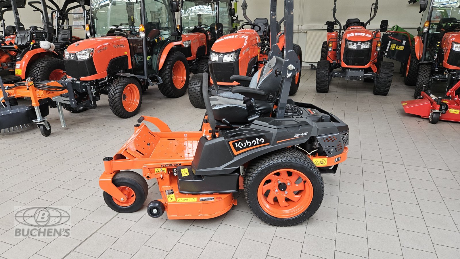 Rasentraktor typu Kubota Z2-481, Neumaschine v Olpe (Obrázek 13)