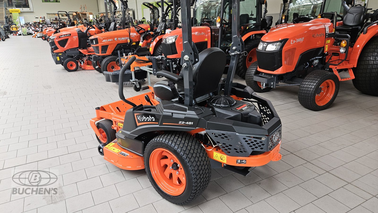 Rasentraktor typu Kubota Z2-481, Neumaschine v Olpe (Obrázek 14)