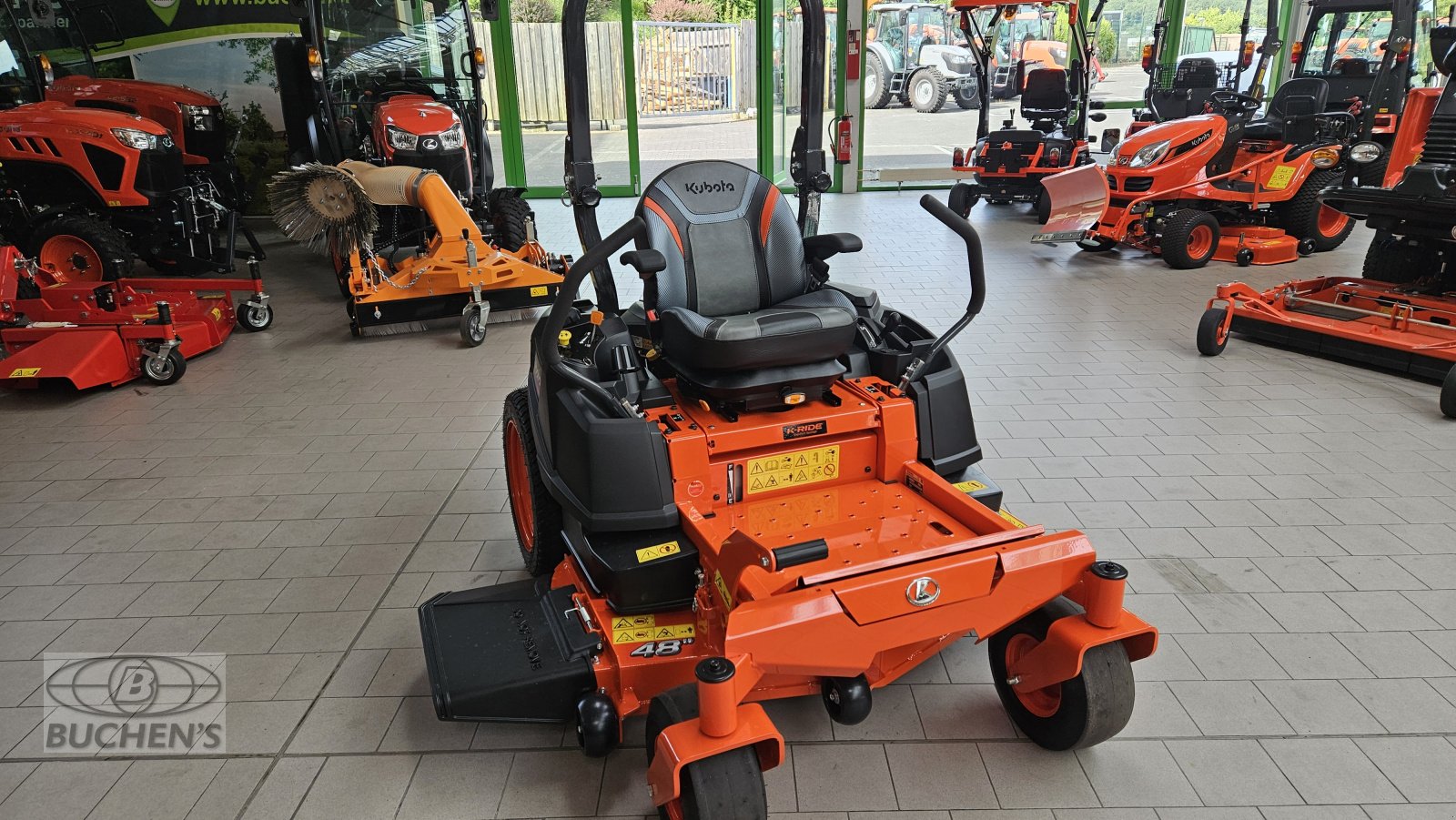 Rasentraktor typu Kubota Z2-481, Neumaschine v Olpe (Obrázek 15)