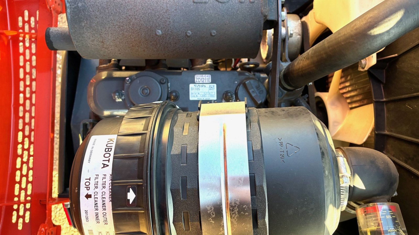 Rasentraktor типа Kubota ZD1211R-60 Zero Turn, Gebrauchtmaschine в Tinglev (Фотография 6)