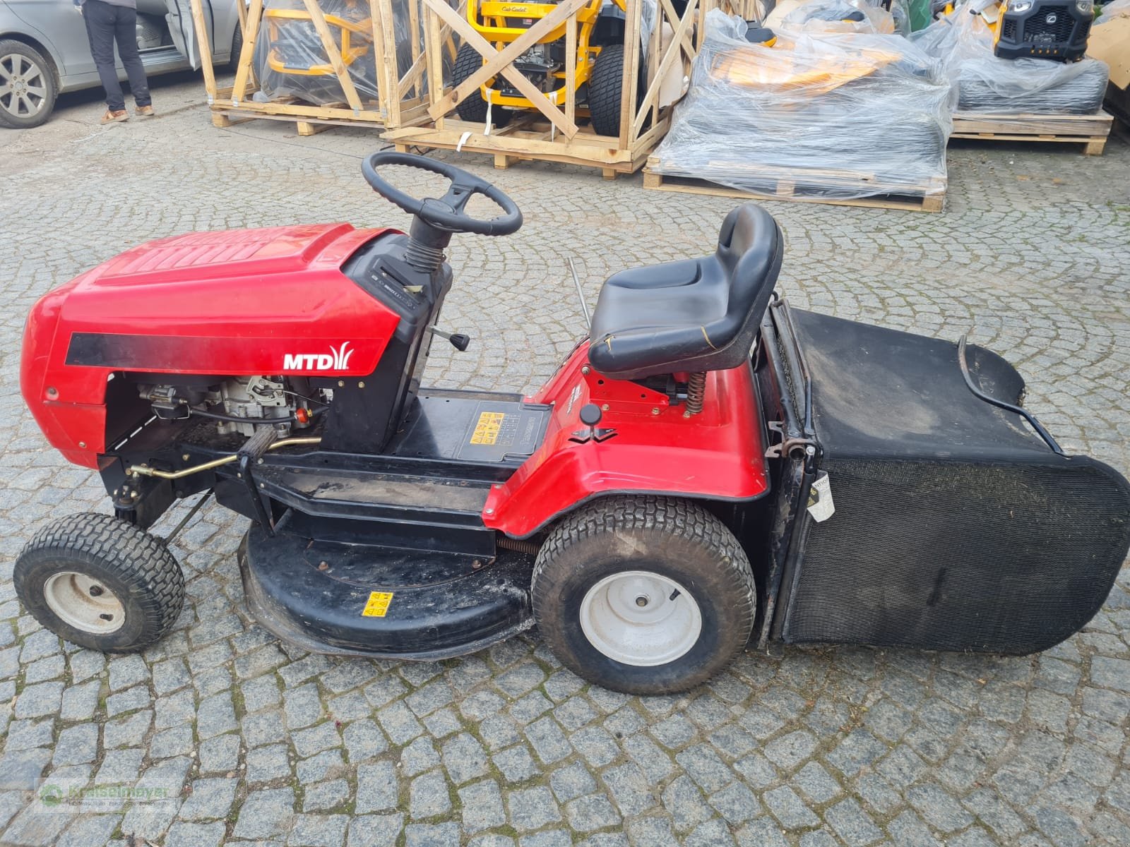 Rasentraktor Türe ait MTD-Motorgeräte RH 115/76, Gebrauchtmaschine içinde Feuchtwangen (resim 1)