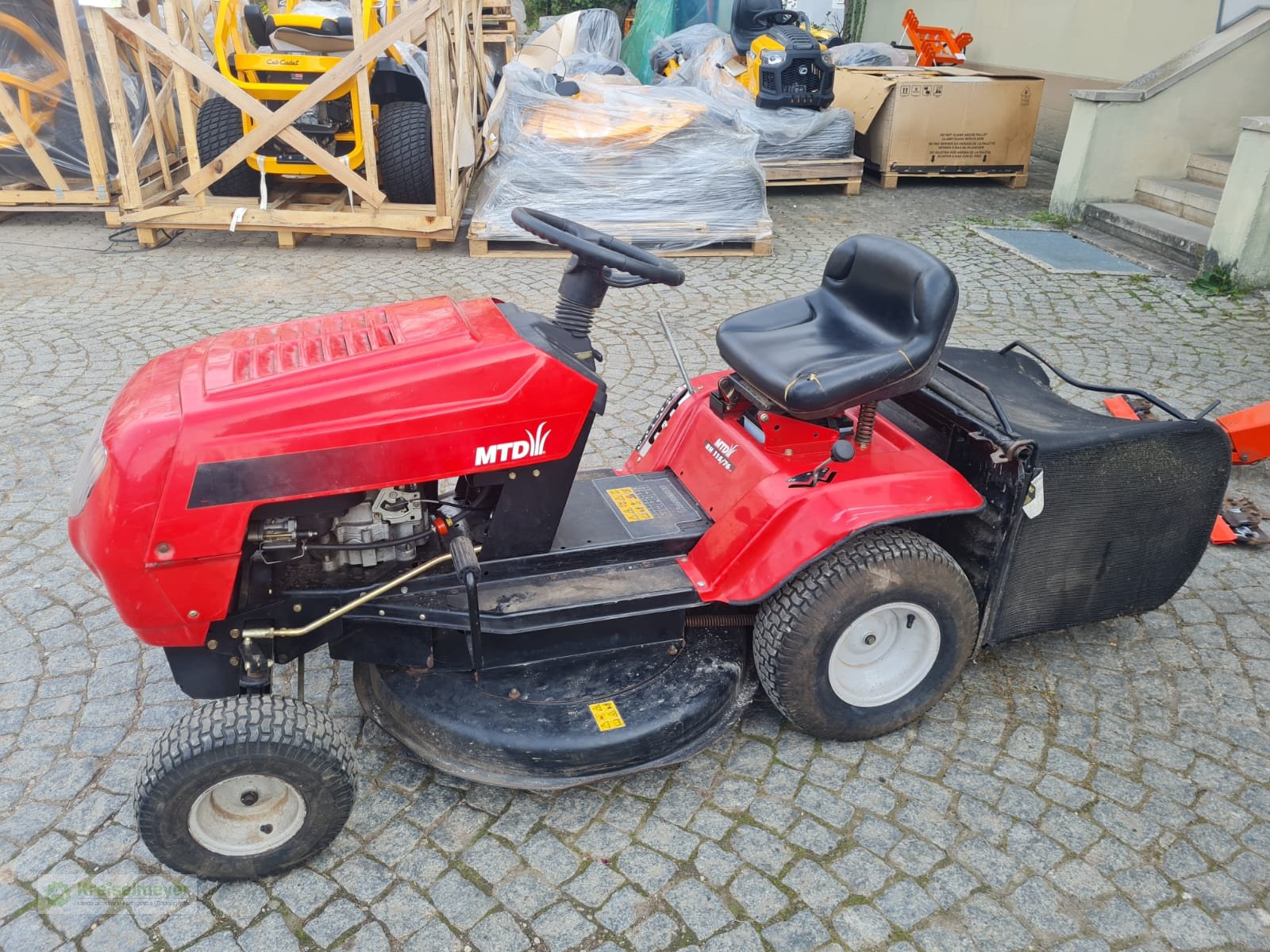 Rasentraktor Türe ait MTD-Motorgeräte RH 115/76, Gebrauchtmaschine içinde Feuchtwangen (resim 2)