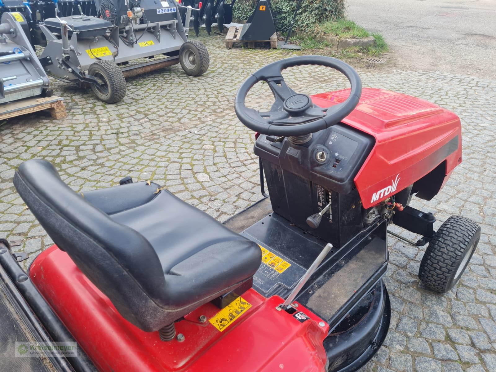 Rasentraktor Türe ait MTD-Motorgeräte RH 115/76, Gebrauchtmaschine içinde Feuchtwangen (resim 5)