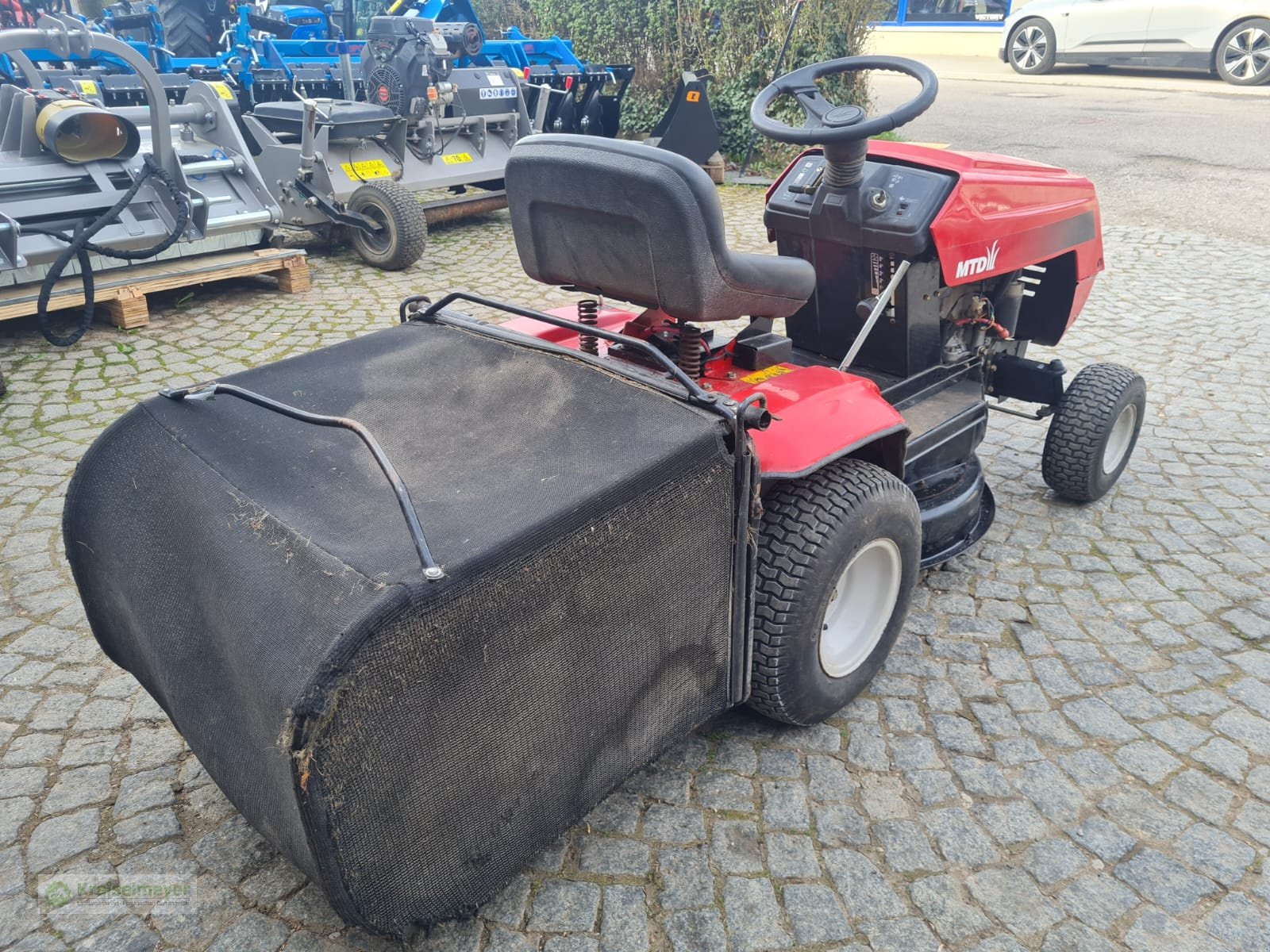 Rasentraktor Türe ait MTD-Motorgeräte RH 115/76, Gebrauchtmaschine içinde Feuchtwangen (resim 6)