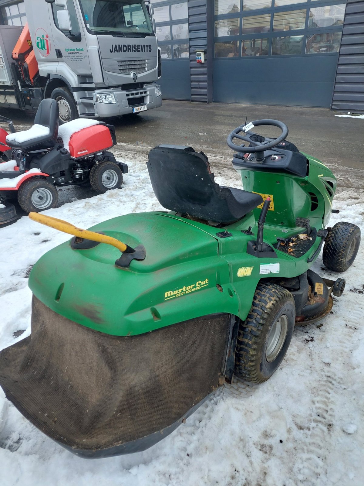 Rasentraktor от тип Rasentraktor Okey (12390) ., Gebrauchtmaschine в Strem (Снимка 3)