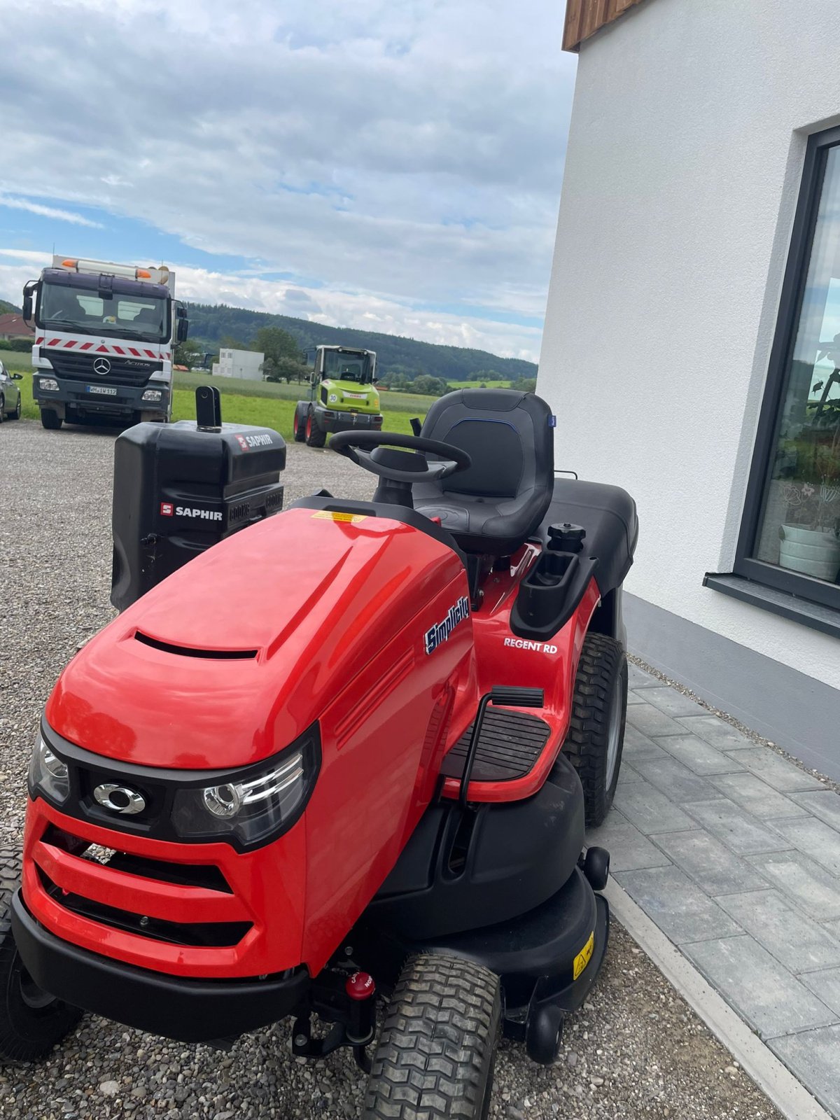 Rasentraktor del tipo Simplicity Regent SRD 310, Neumaschine In Peiting (Immagine 4)