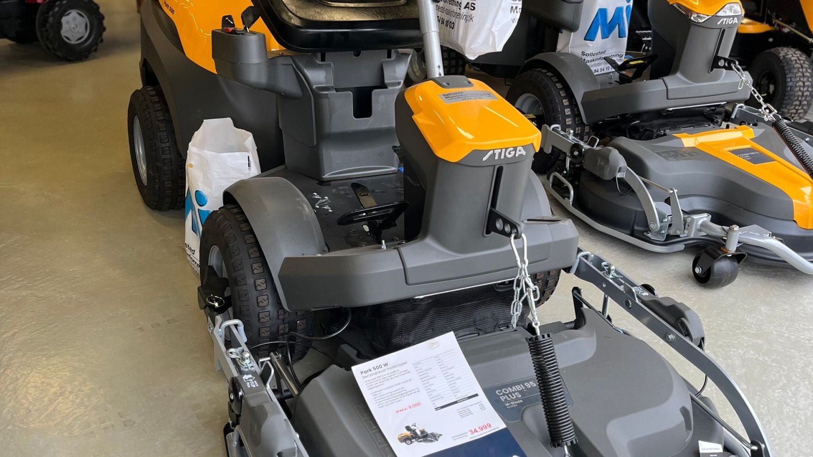 Rasentraktor typu Stiga 500, Gebrauchtmaschine w Søllested (Zdjęcie 1)