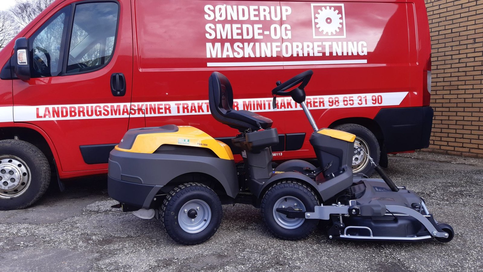 Rasentraktor typu Stiga 500W, Gebrauchtmaschine v Suldrup (Obrázek 4)