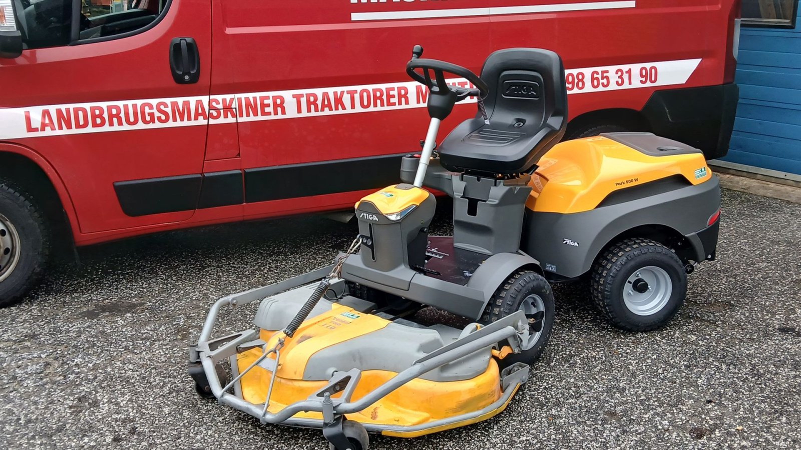 Rasentraktor za tip Stiga 500W, Gebrauchtmaschine u Suldrup (Slika 1)