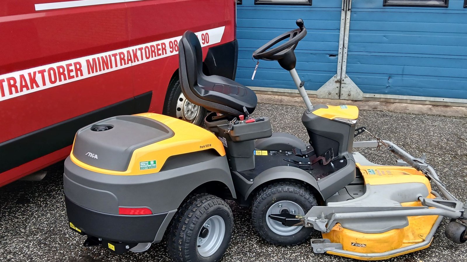 Rasentraktor za tip Stiga 500W, Gebrauchtmaschine u Suldrup (Slika 6)