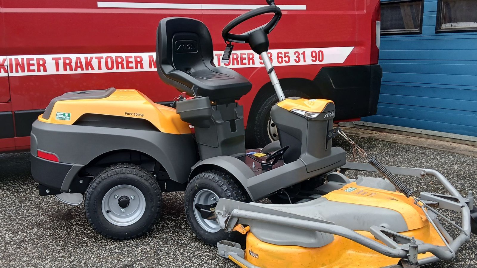 Rasentraktor za tip Stiga 500W, Gebrauchtmaschine u Suldrup (Slika 5)