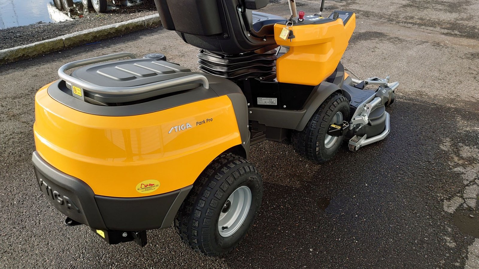 Rasentraktor типа Stiga 900 WX, Gebrauchtmaschine в Nørresundby (Фотография 4)