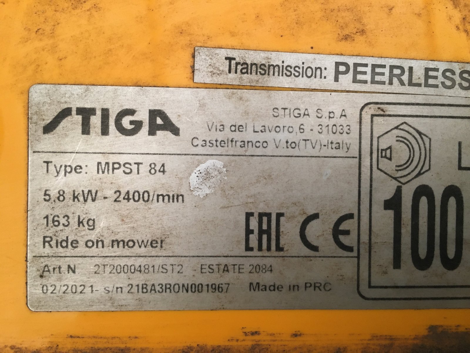 Rasentraktor des Typs Stiga Estate 2084, Gebrauchtmaschine in Kochel am See (Bild 3)