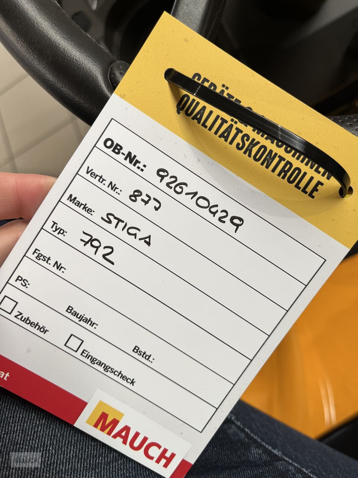 Rasentraktor des Typs Stiga Estate 792 W SE 2 Zylinder, Gebrauchtmaschine in Burgkirchen (Bild 18)