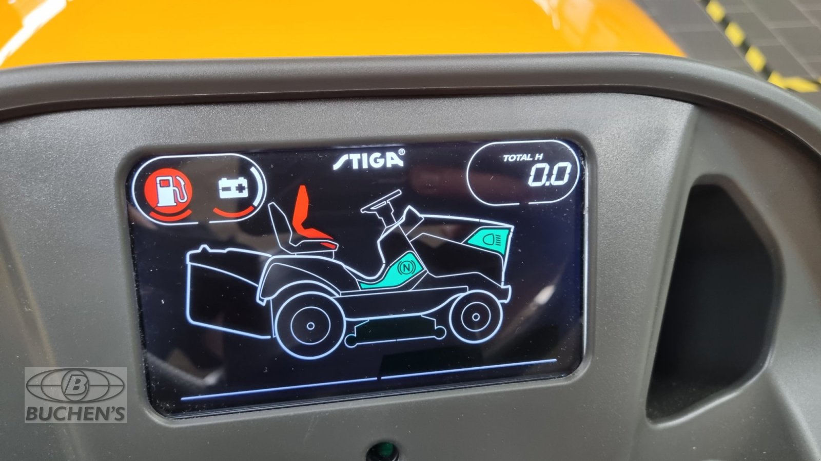 Rasentraktor del tipo Stiga Estate Pro 9102 WX Allrad, Neumaschine In Olpe (Immagine 10)