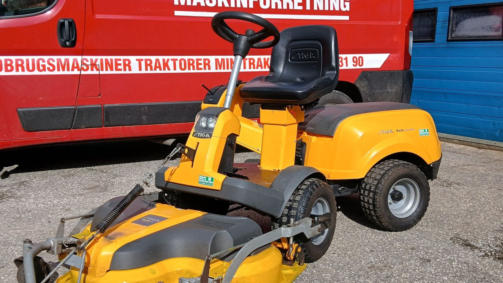Rasentraktor van het type Stiga Park 416 PVM, Gebrauchtmaschine in Suldrup (Foto 1)