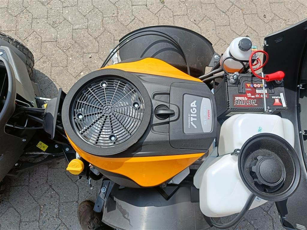 Rasentraktor des Typs Stiga Park 500W  Combi 100 Q klippebord, Gebrauchtmaschine in Egtved (Bild 8)