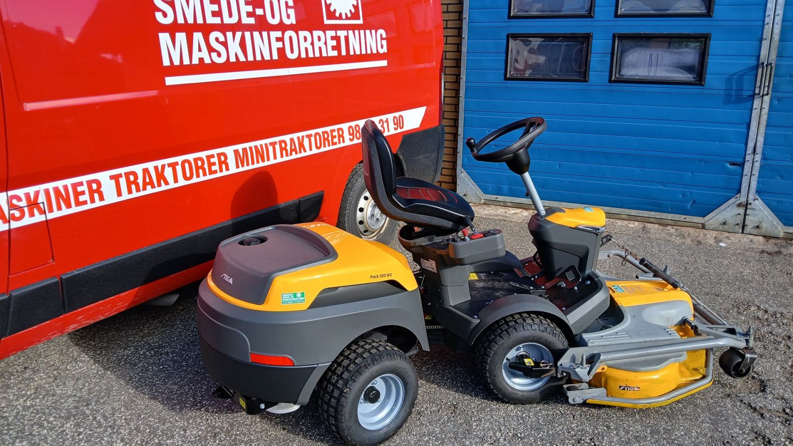 Rasentraktor des Typs Stiga Park 500WX, Gebrauchtmaschine in Suldrup (Bild 3)