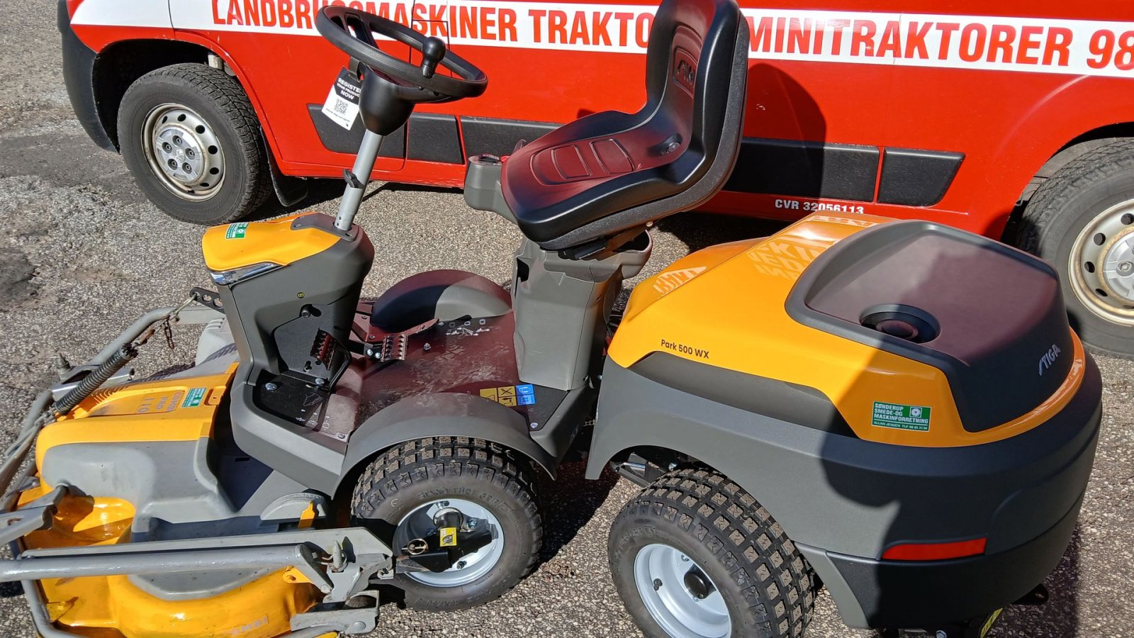 Rasentraktor des Typs Stiga Park 500WX, Gebrauchtmaschine in Suldrup (Bild 2)