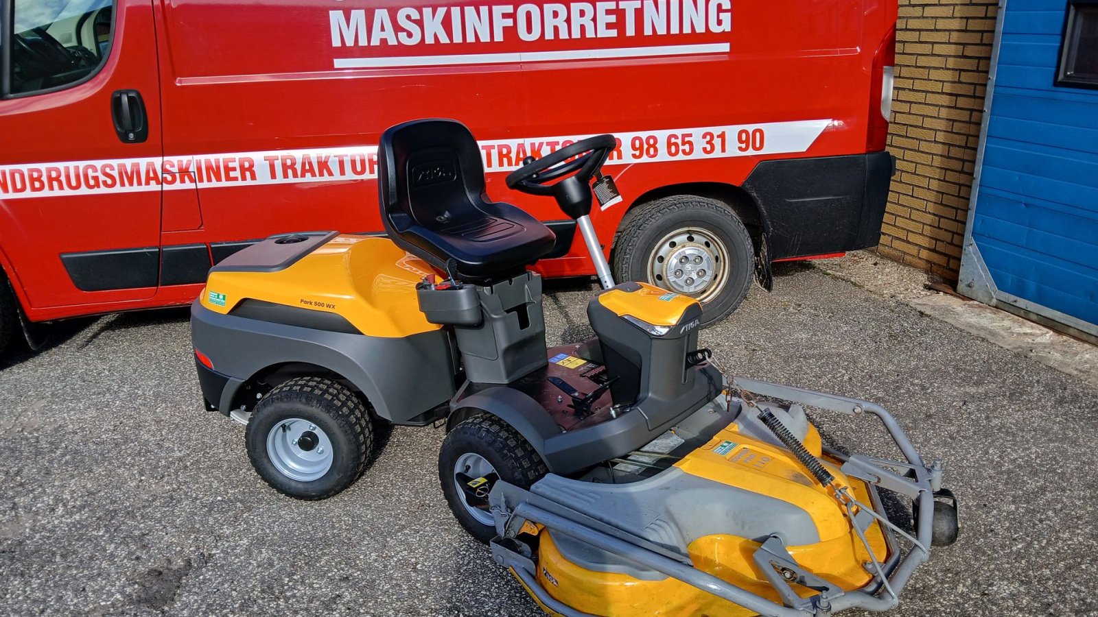 Rasentraktor des Typs Stiga Park 500WX, Gebrauchtmaschine in Suldrup (Bild 4)