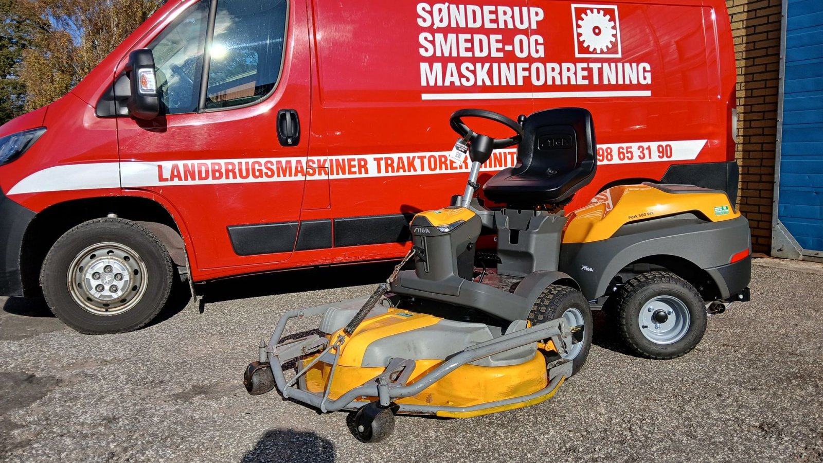 Rasentraktor des Typs Stiga Park 500WX, Gebrauchtmaschine in Suldrup (Bild 1)