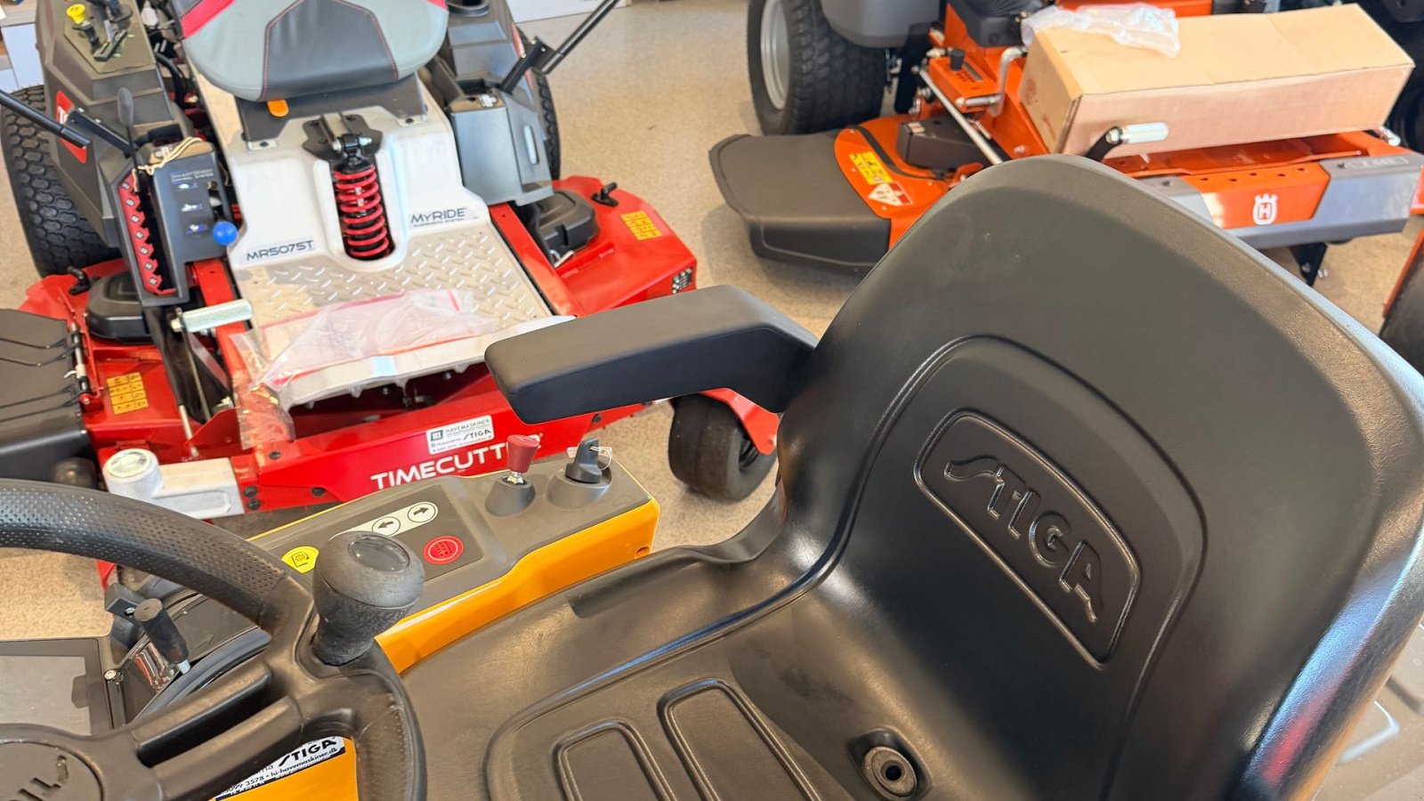 Rasentraktor des Typs Stiga Park PRO 900 WX, Gebrauchtmaschine in Brørup (Bild 11)