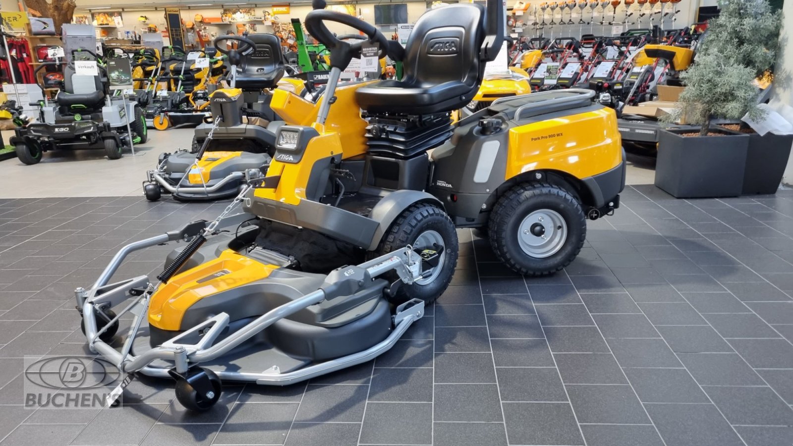 Rasentraktor del tipo Stiga Park Pro 900WX, Neumaschine In Olpe (Immagine 2)