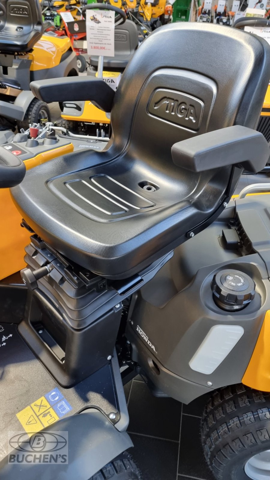 Rasentraktor del tipo Stiga Park Pro 900WX, Neumaschine In Olpe (Immagine 8)