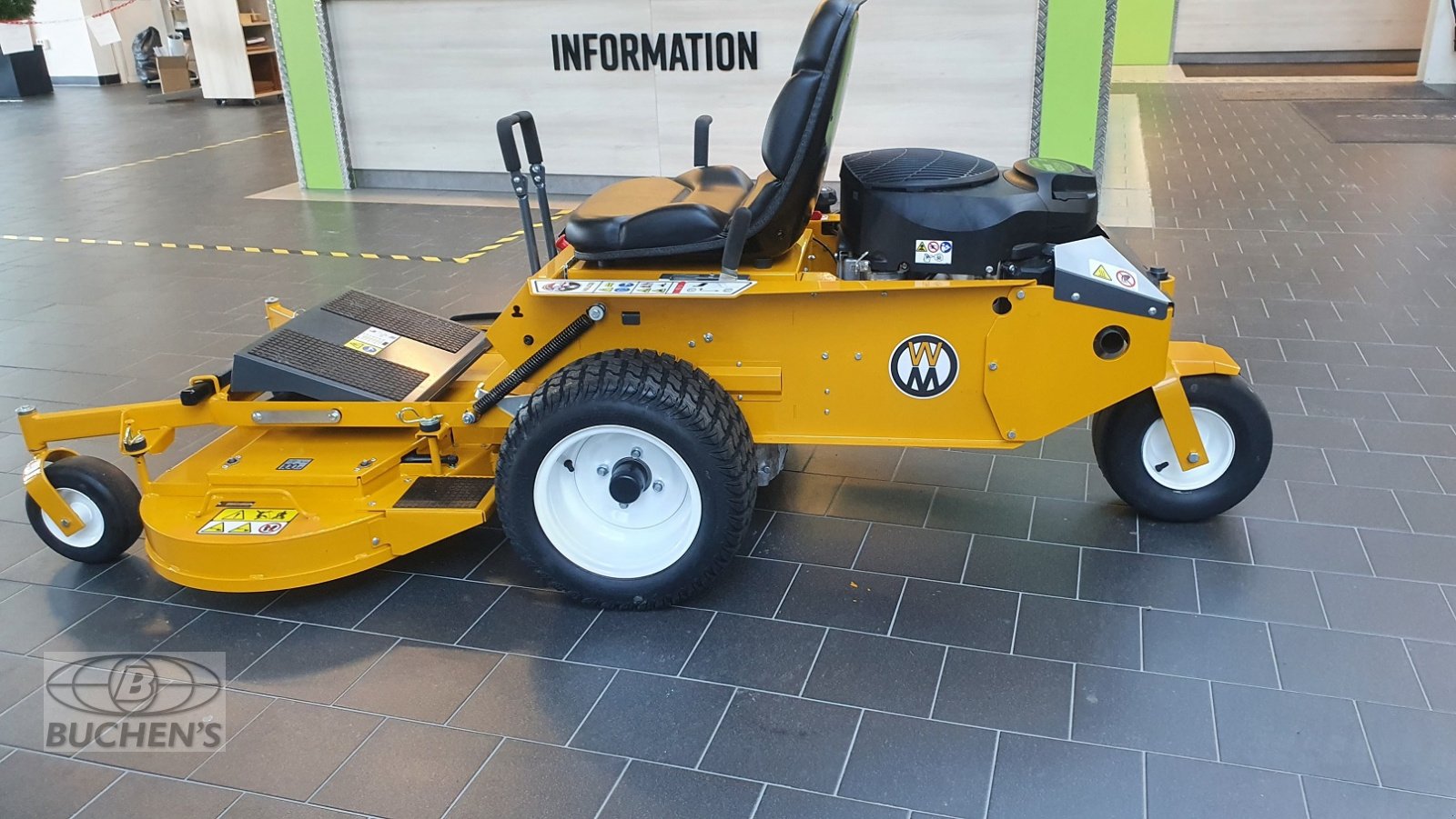 Rasentraktor typu Walker MR21 Frontmäher, Neumaschine v Olpe (Obrázek 4)