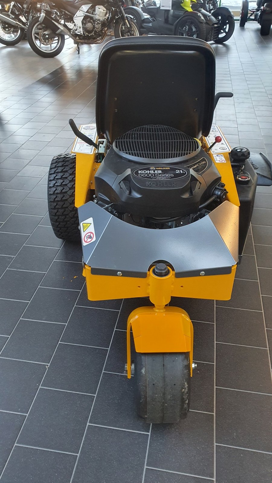 Rasentraktor typu Walker MR21 Frontmäher, Neumaschine v Olpe (Obrázek 5)