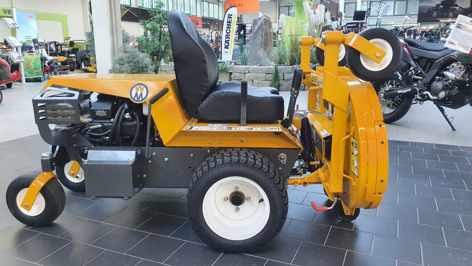 Rasentraktor a típus Walker MR21 Frontmäher, Neumaschine ekkor: Olpe (Kép 10)