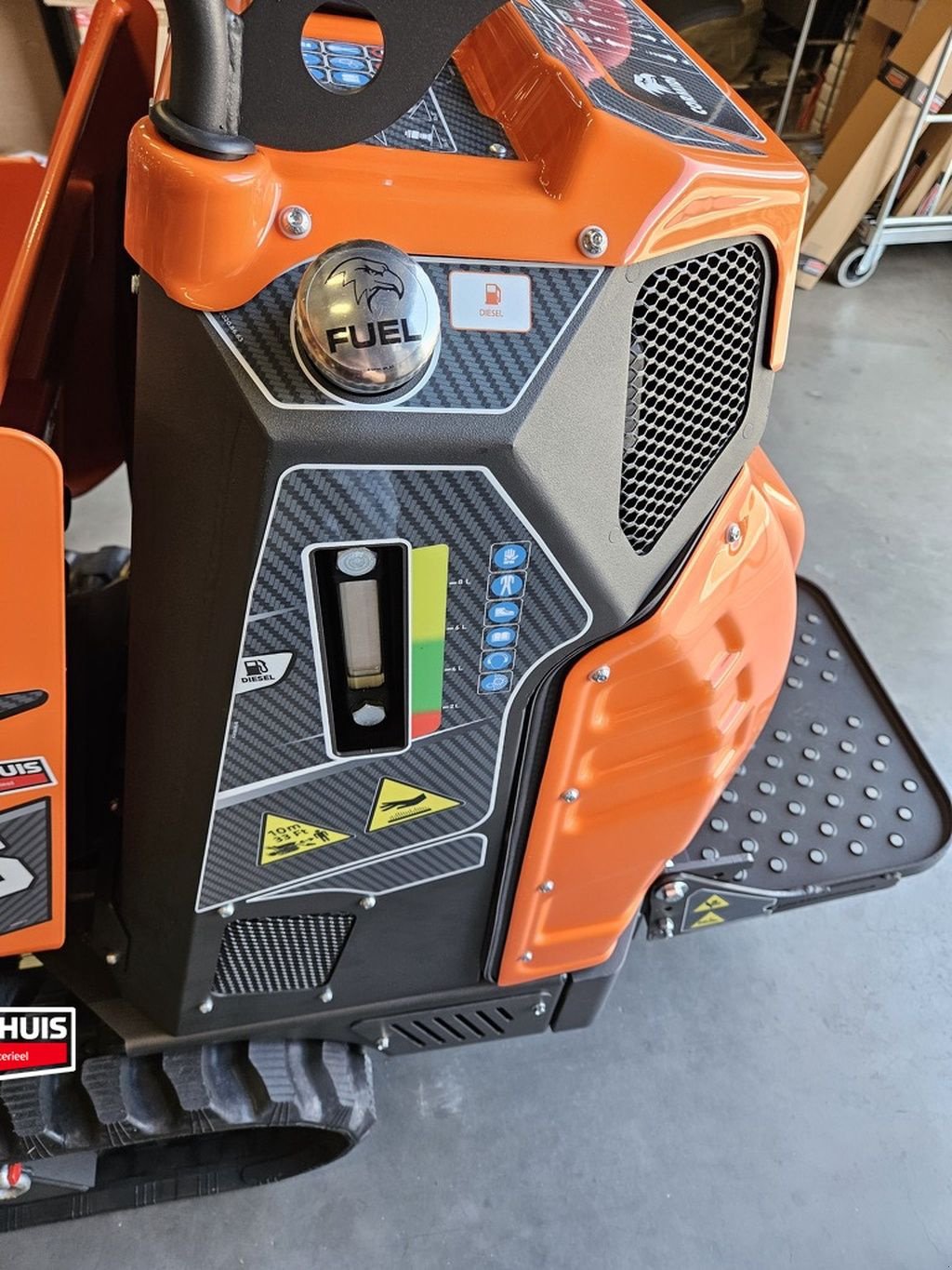 Raupendumper typu Cormidi C85, Neumaschine w Oldebroek (Zdjęcie 10)