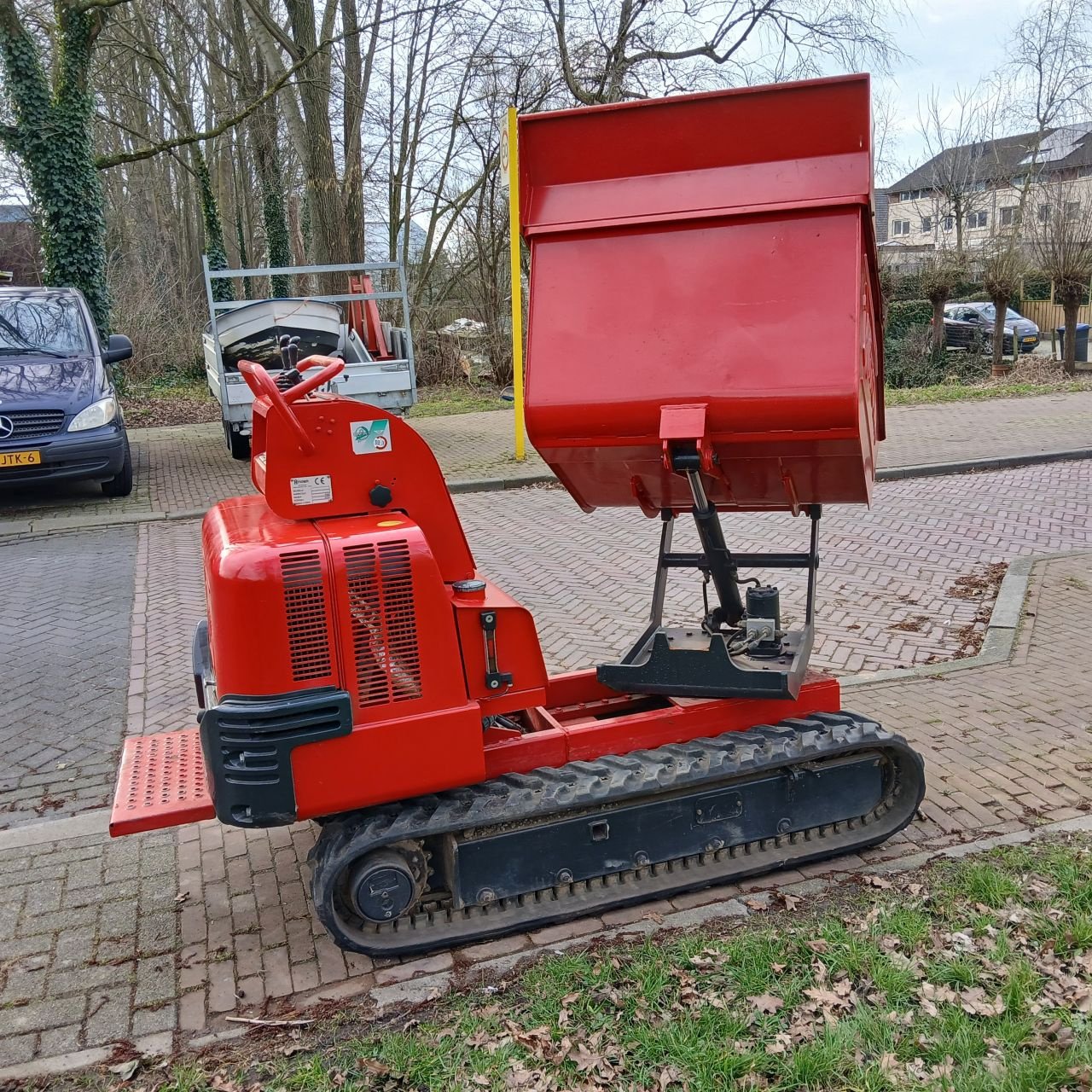 Raupendumper des Typs Hinowa HP1500-2., Gebrauchtmaschine in Alblasserdam (Bild 6)